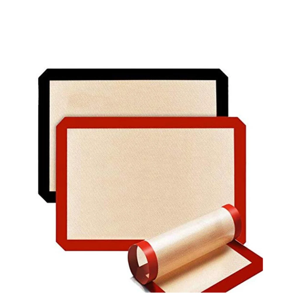 

1Pcs Baking Silicone Pad Non-Stick Heat Resistance Silicone Mat for Home Bakery Cookie Biscuit Meringue Use Baking Tool