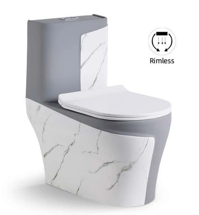 Inodoro portátil de cerámica de una pieza, precio de fábrica, estilo europeo, para baño, Wc, juego de cuencos