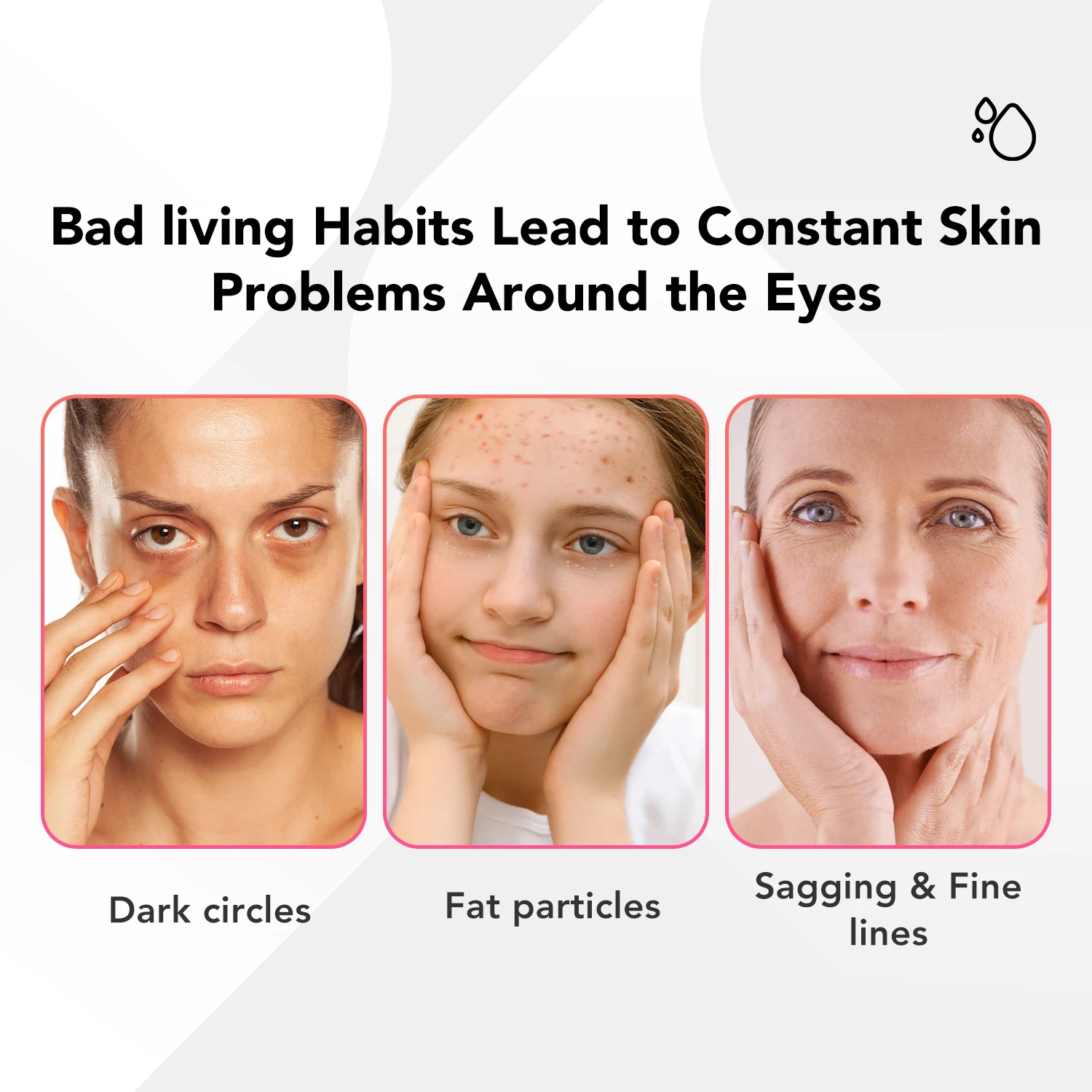 Retinol Eye Cream with Green Tea Extract, Hydrating Under Eye Cream for Smoother & Refreshed Looking Eye Area, Moisturizing Dail