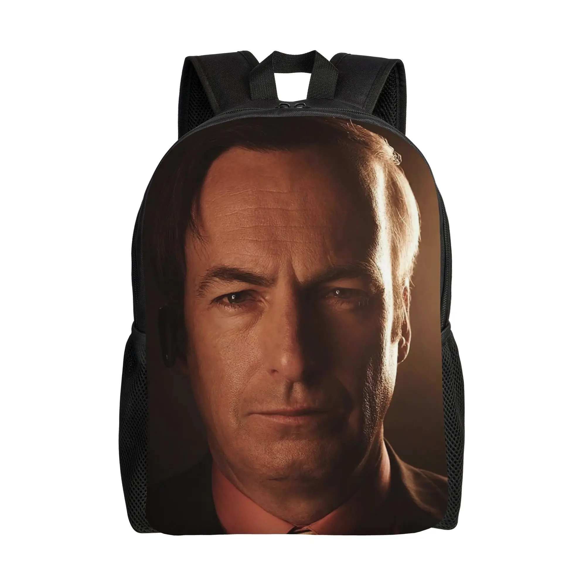 

Saul Actor Goodman Backpack for Men Women Casual Student Business Daypack Breaking Bad College Shoulder Bag Gift