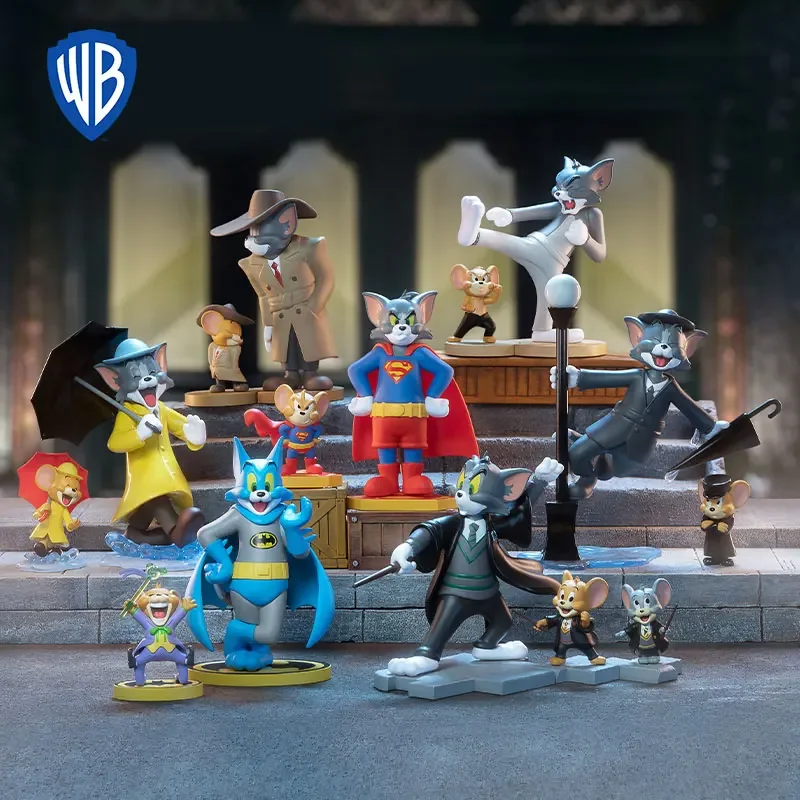 

Herocross Disney & Warner Anniversary Series Tom and Jerry Blind Box Action Mystery Figure Toys and Hobbies Guess Bag Girls Gift