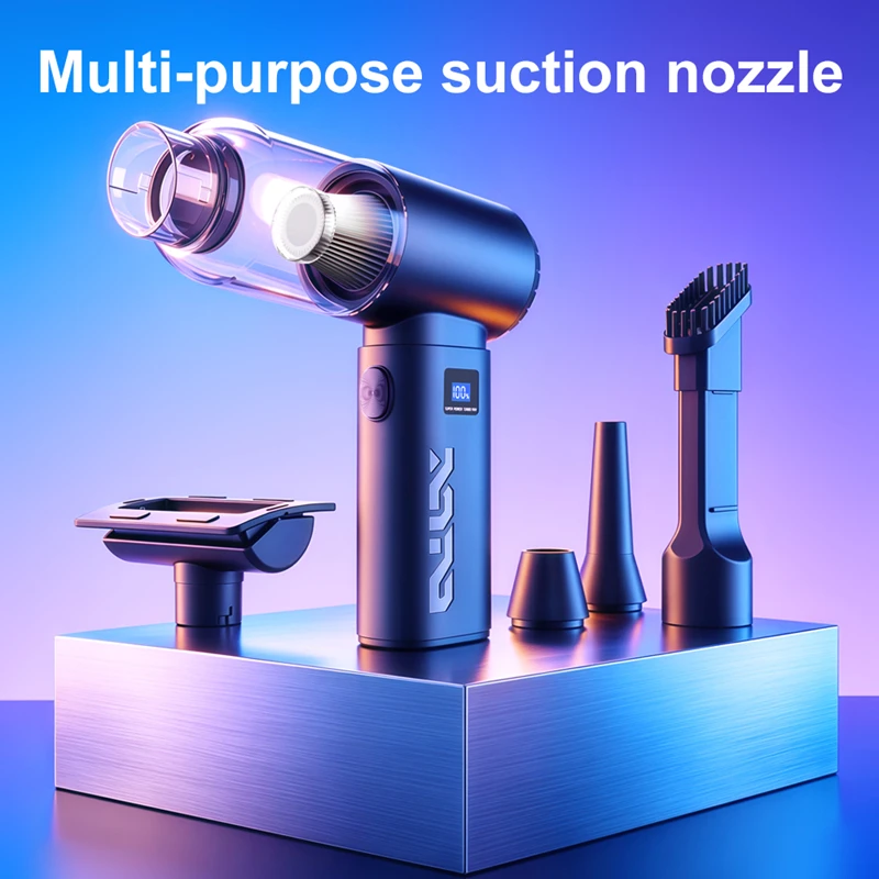 Brushless MINI Handheld Vacuum Cleaner Car Sized Small Household Wireless Compact Portable Vehicle Handheld