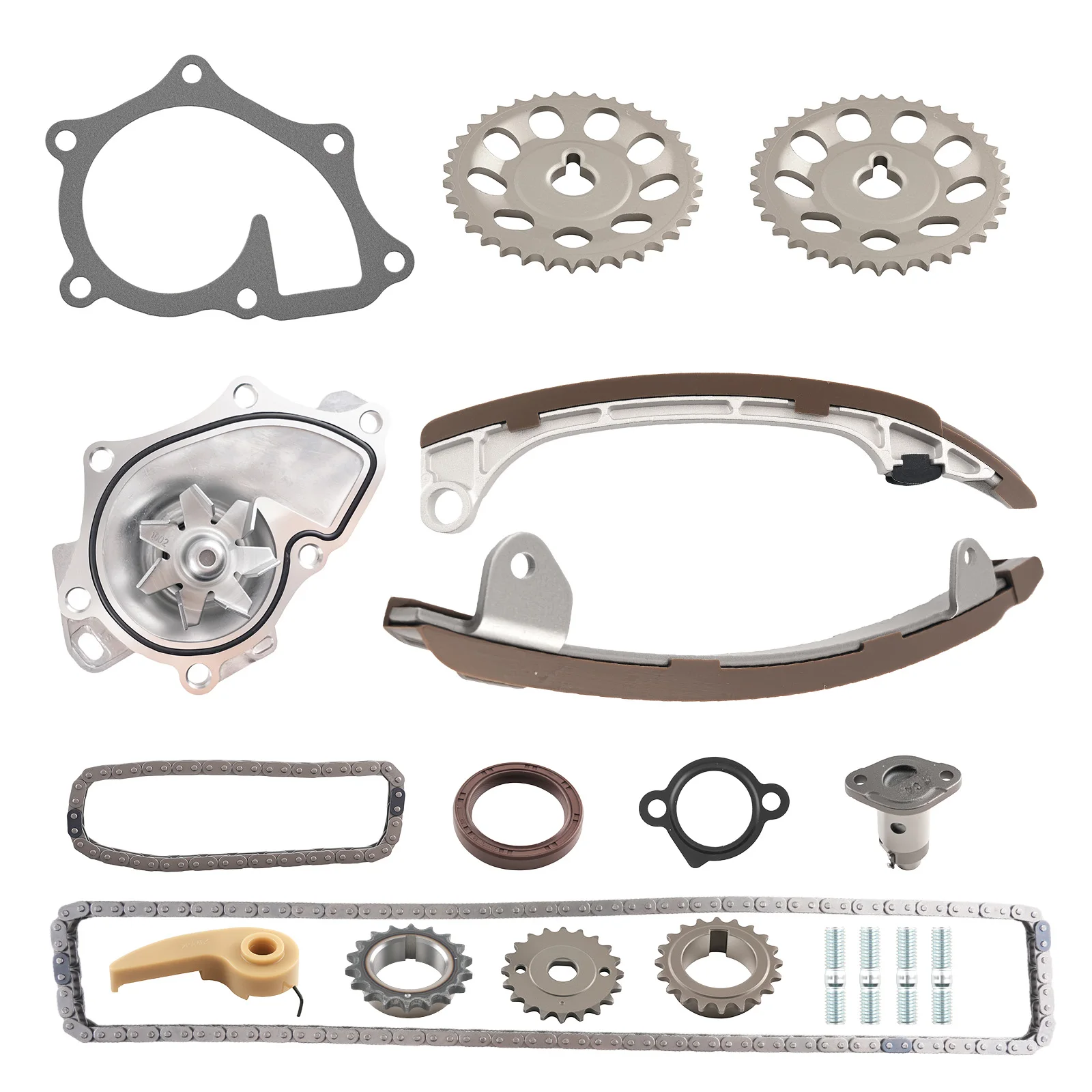 

Engine Timing Chain Kit w/ Water Pump for Toyota Matrix Camry RAV4 Matrix 2.4L