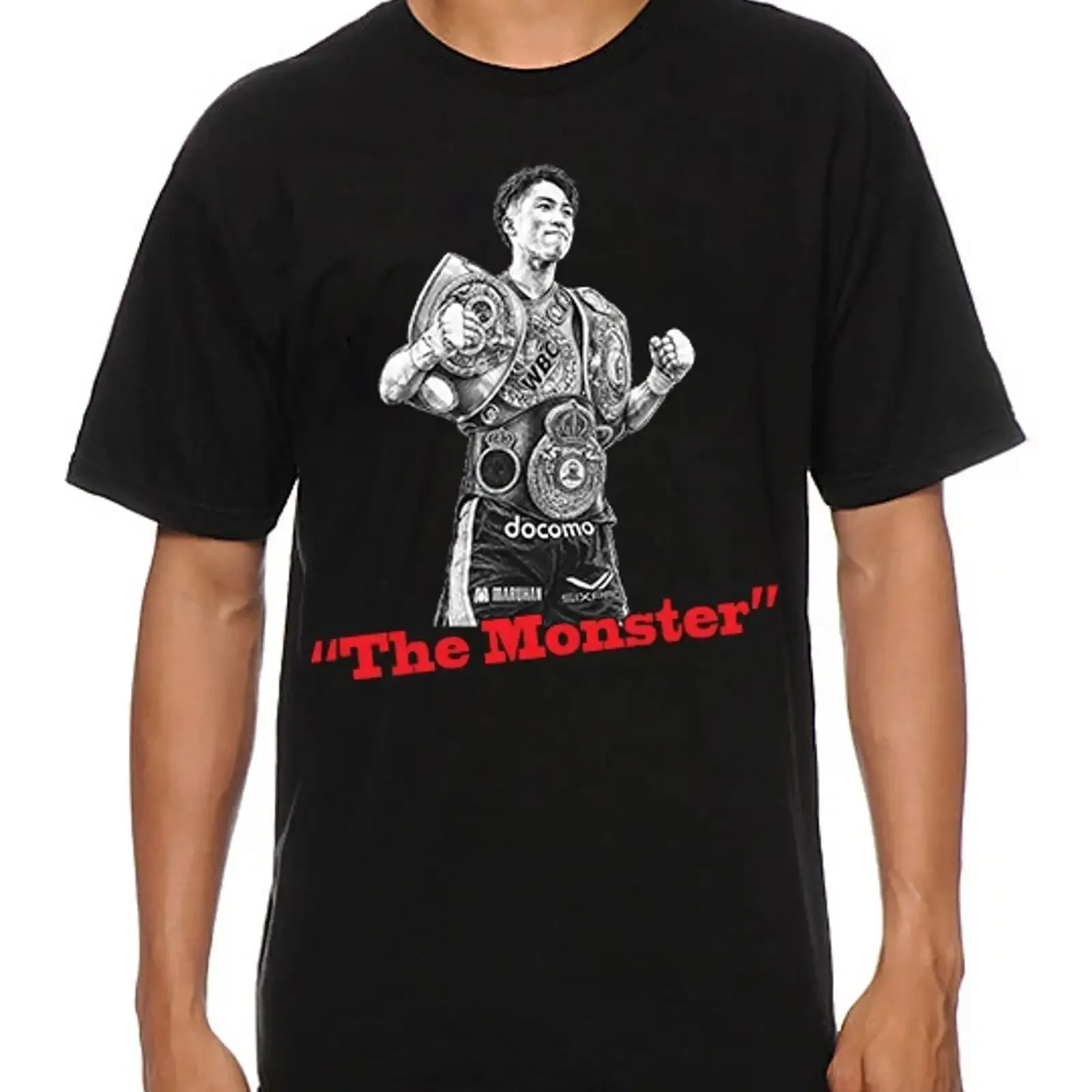 Naoya The Monster Inoue T Shirt Black Medium vintage Washed Stretched Comfortable Casual Stylish designer clothes streetwear