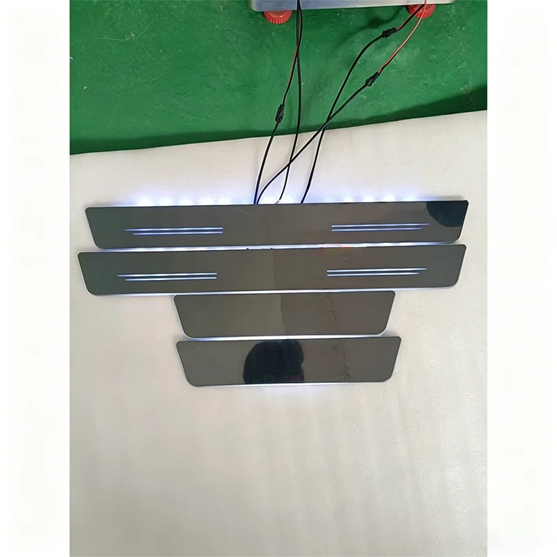 Pvc Plastic Door plate Trim for RANGER 2012-2019 T6 T7 T8 Led Door sill plate Welcome pedal Scuff Plate Exterior Accessories view 6