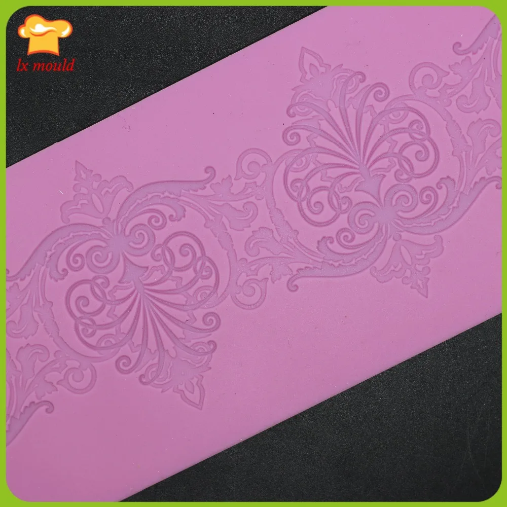 Fondant Cake Lace Silicone Mold Chocolate Printing Molds Rim Cake Mould Sugar Art Tool