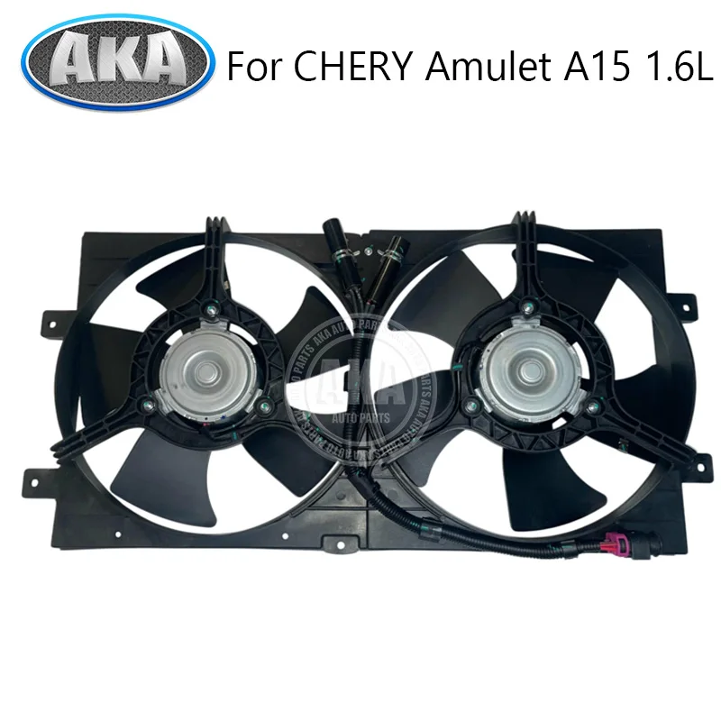 Radiator Cooling Fan CHERY Amulet A15 1.6L Radiator Engine Cooling Air Conditioner Condenser A15-1308010