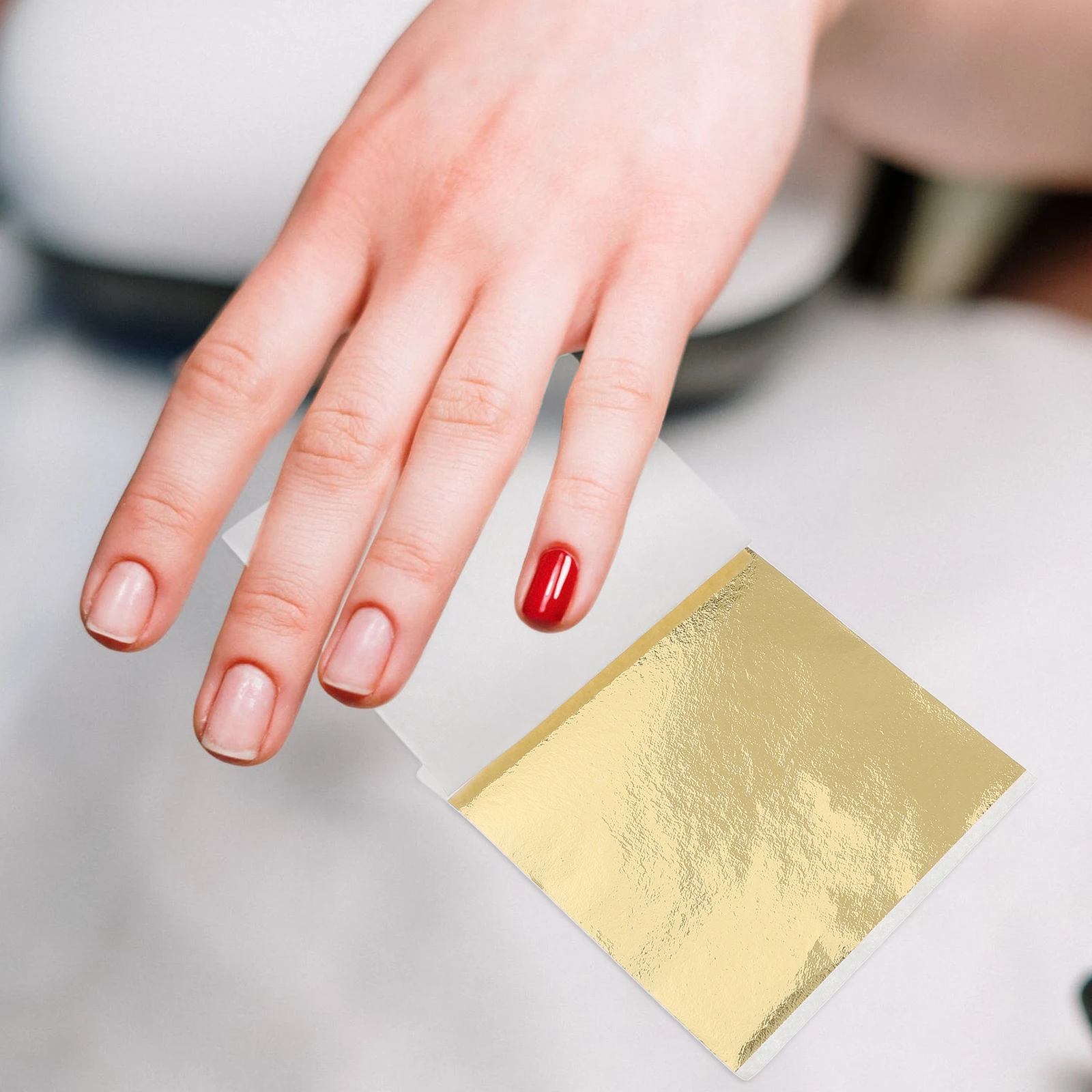 

400pcs Imitation Gold Foil Paper For Diy Gilding Crafting Supplies Gold Leaf Sheets Wood Ceramic Glass Metal Fabric Plastic