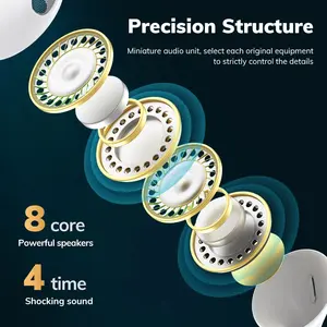 Topk-Type-C Wire headset with microphone, intrauricular headphones for Xiaomi, Samsung Note 10, Note 20, S21, S20 12 Main Sales Samsung Headset - №7