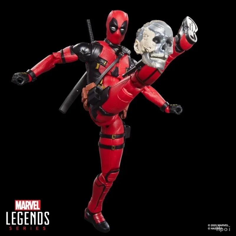 Figura de acción original de la serie Hasbro Marvel Legends, Dogpool y Deadpool, regalo de cumpleaños coleccionable