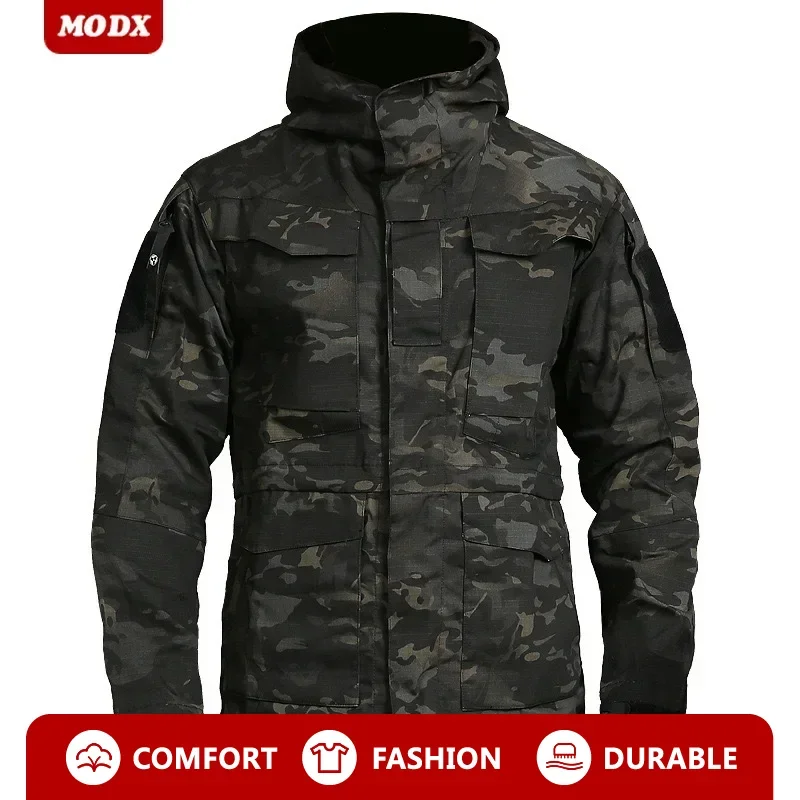 Consul Spy Tactical Coat Men Autumn Winter Outdoor Waterproof Windbreaker Medium Long M65 Enthusiast Battlefield Assault Suit