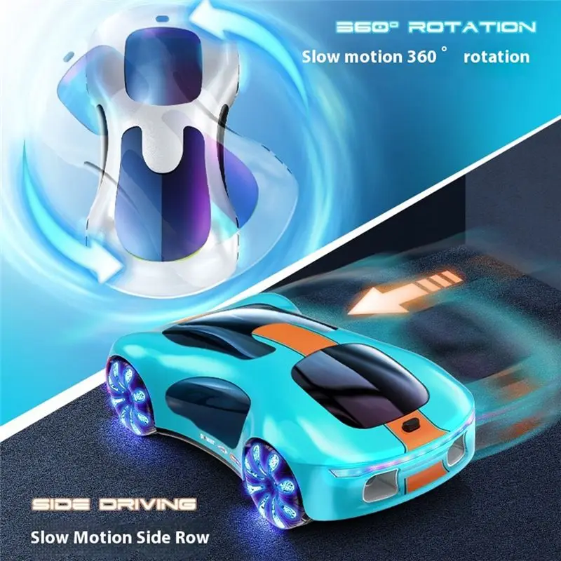 ABUM-Kids For Boys 2.4G 4WD RC Car Remote Control Vehicle Drift Car Gesture Sensor With Light And Music For Boys Gift