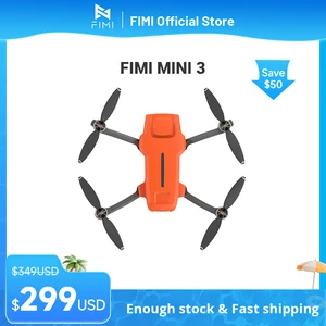 FIMI MINI 3 NUEVO DRONE 4K 60FPS 9 km Rango de 3 eje Gimbal 249G Ultralight AI Super Night Video Design Smart Tracking Mini Pro Drone 10 Mejores drones de ventas 3 km - №10