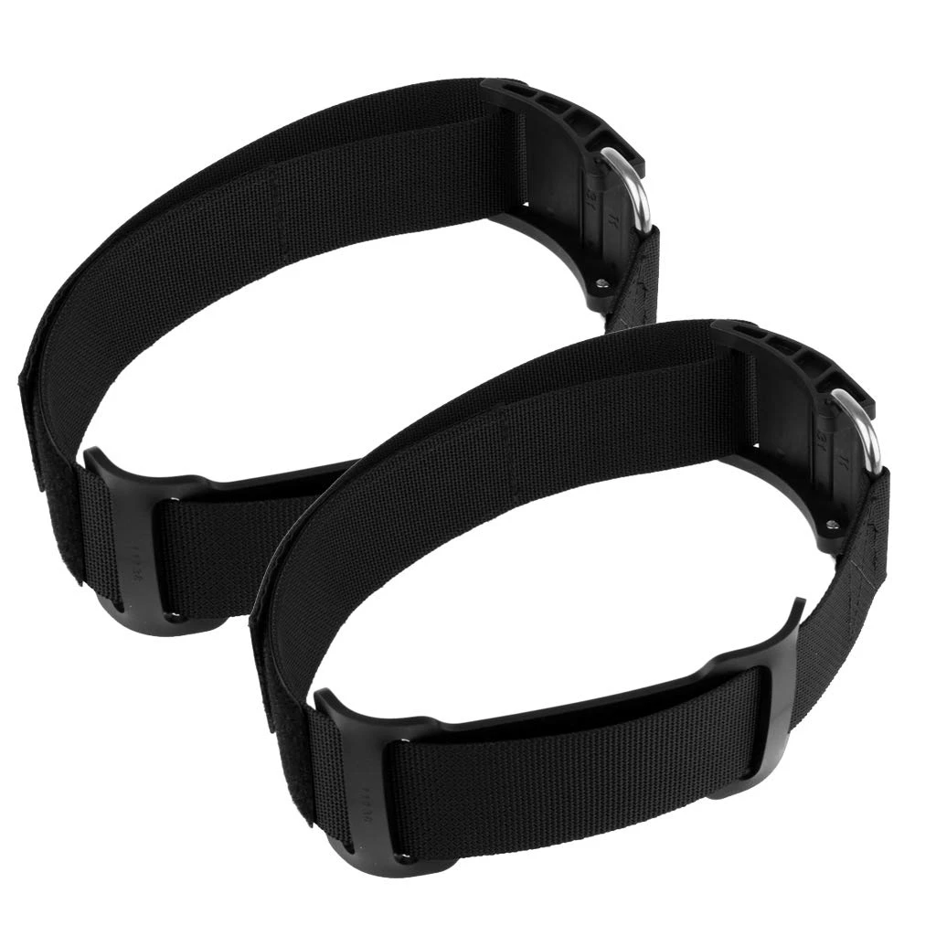 2Pcs Scuba Diving Tank Band Cam Strap Dive Air Cylinder Straps Bcd Buckle Dive Cylinder Tank Band SXM