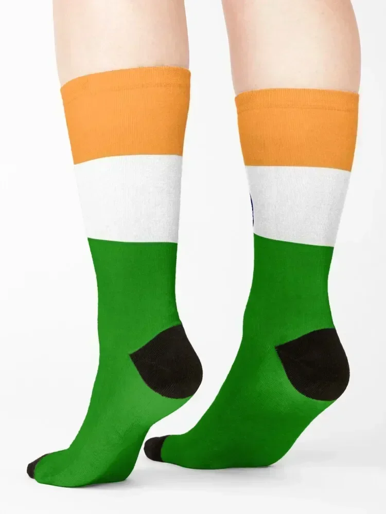 India flag Socks new year funny gifts luxury Antiskid soccer Boy Child Socks Women's