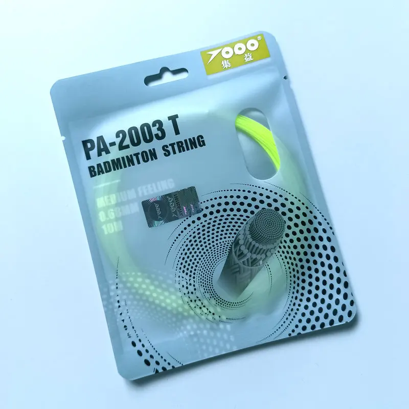 22-26 Pfund Badminton-Saite, Drahtdurchmesser 0,68 mm, hochelastische, langlebige Trainingsschlägerleine für Amateure, Badminton-Zubehör – Detail 14