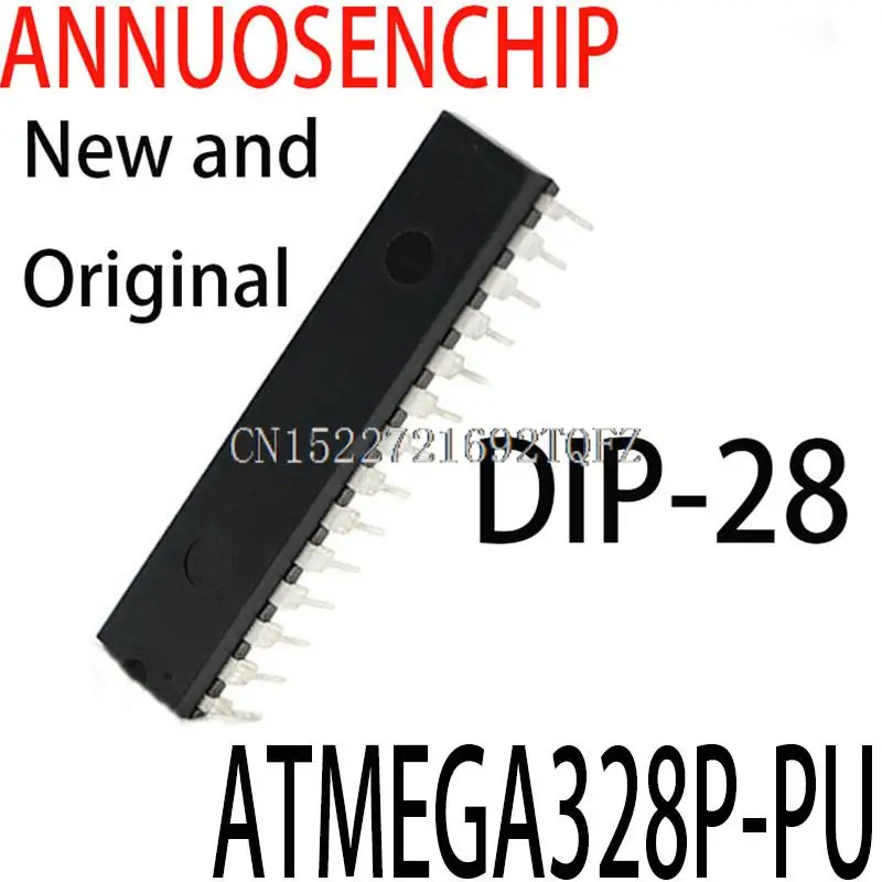 

10PCS New and Original 8-bit DIP-28 ATMEGA328P ATMEGA 328P PU DIP28 Original New In Stock IC chip ATMEGA328P-PU