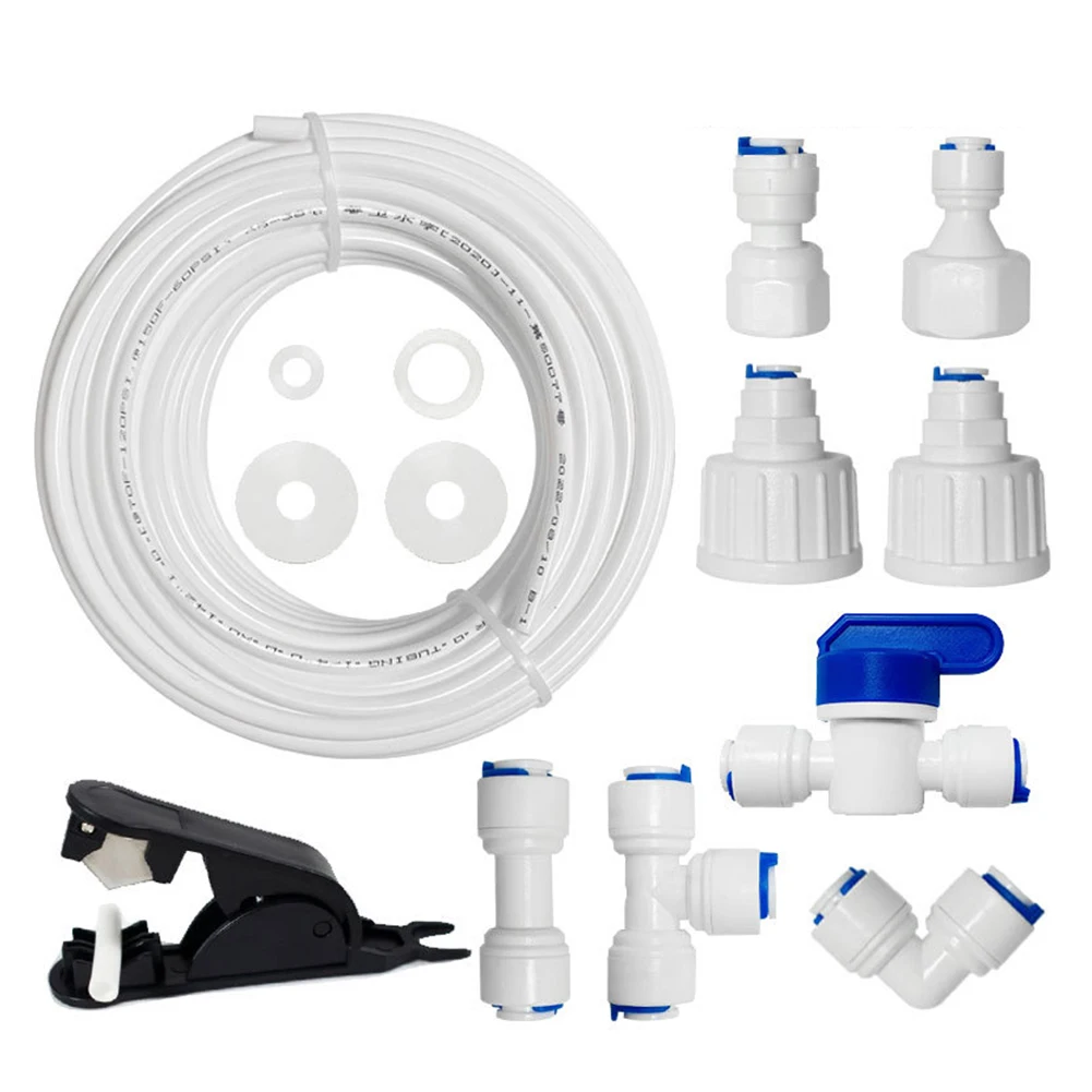 

20M Water Supply Pipe Tube And Fridge Connectors Kits Suitable For Ice Machines,water Dispensers,humidifiers Double Fridge Parts