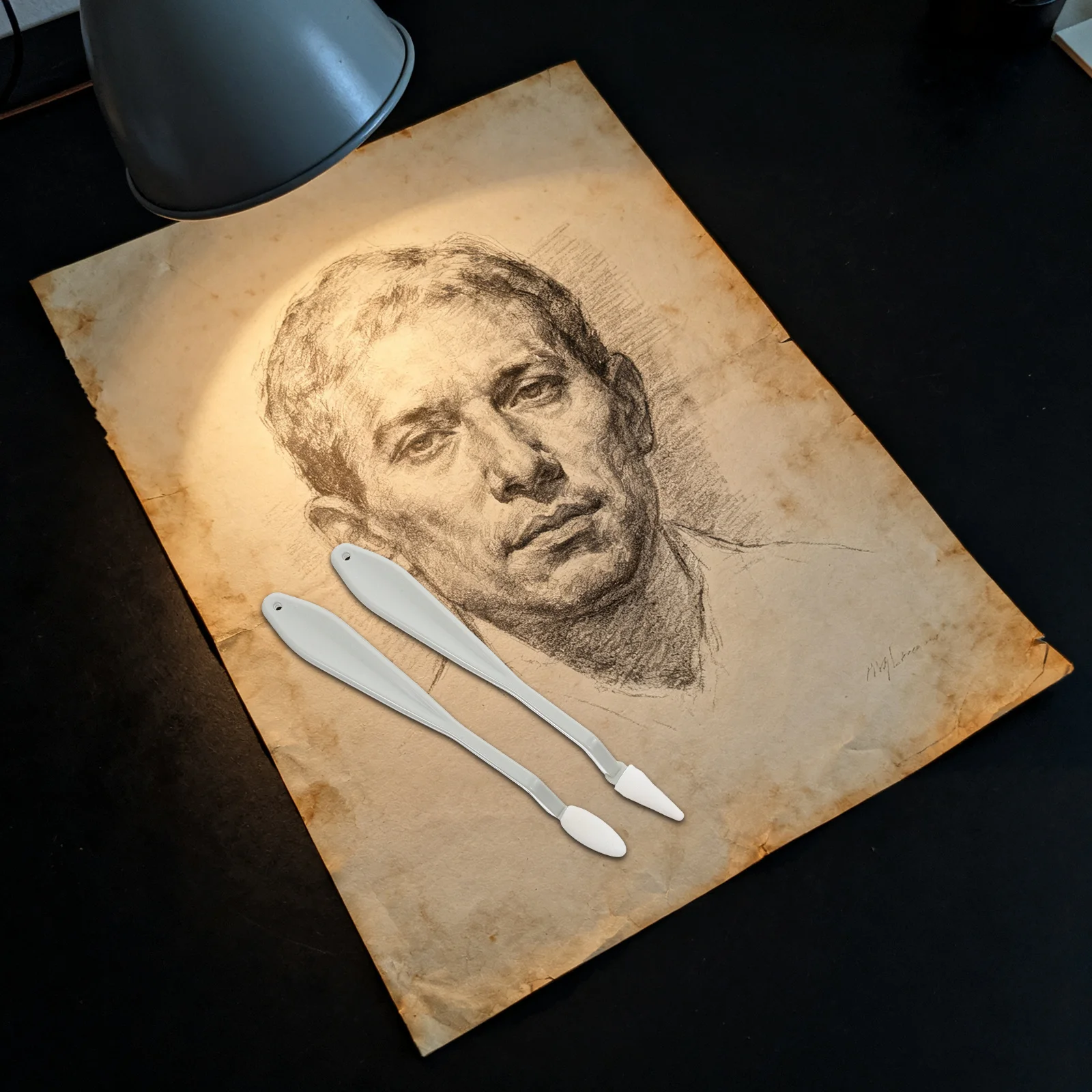 

1Set Drawing Blending Pen Reusable Wiper Heads for Seamless Tonal Transitions and Mistake Correction Sketch Drawing Tools