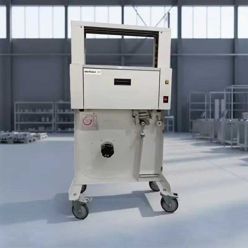 Automatic Strapping Machine for OPP and Tape Packaging Sealing Tool Efficient Box Carton Sealer for Logistics Warehouse Use