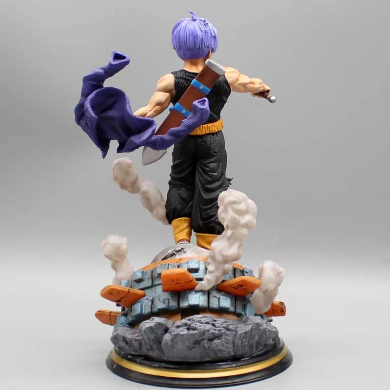 25cm Dragon Ball Anime Figure Trunks Figures Torankusu Figurine Model Pvc Statue Doll Ornament Collection Decoration Toys Gift