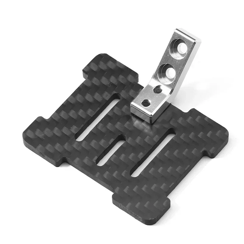 Metal Carbon Fiber ESC Fixing Plate ESC Mount Plate for Tamiya BBX BB01 Tamiya BB-01 1/10 RC Car Upgrade Parts