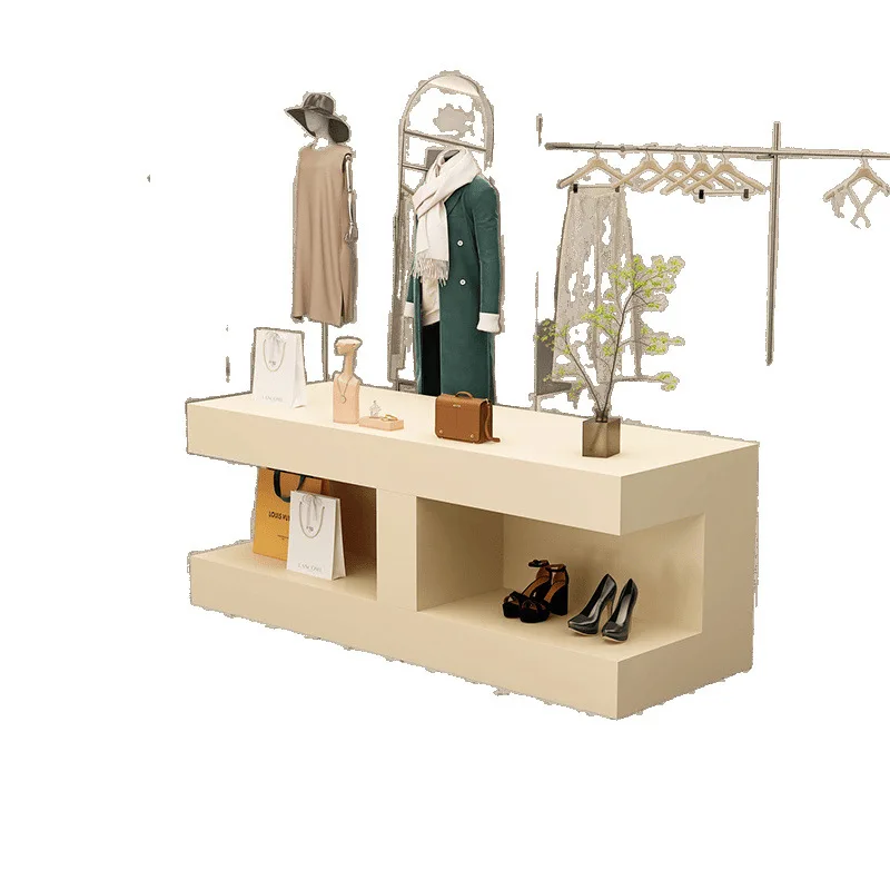 Clothing store Nakajima display stand display women's clothing store middle flow simple modern display cabinet