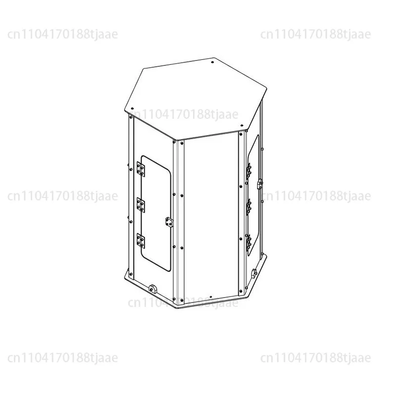 6 Layers of Beautiful Appearance Industrial Chocolate Fountain Cover High-speed Automatic Acrylic Cover