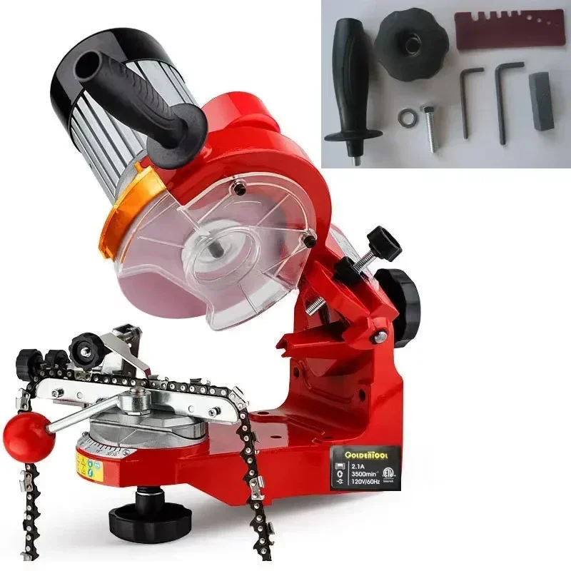 

TOLHIT 145mm 230W Low Noise Electric Power Chain Sharpening Grinder Sharpener Tools Grinding Machine For Saw Chain
