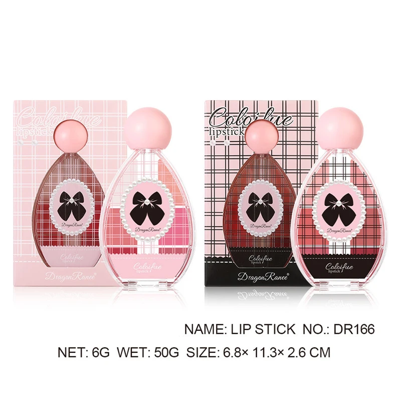 6 ألوان مزيج مرآة كريستال جيلي ملمع الشفاه طقم مكياج ترطيب ملمع الشفاه المياه مع فرشاة الشفاه سيليكون