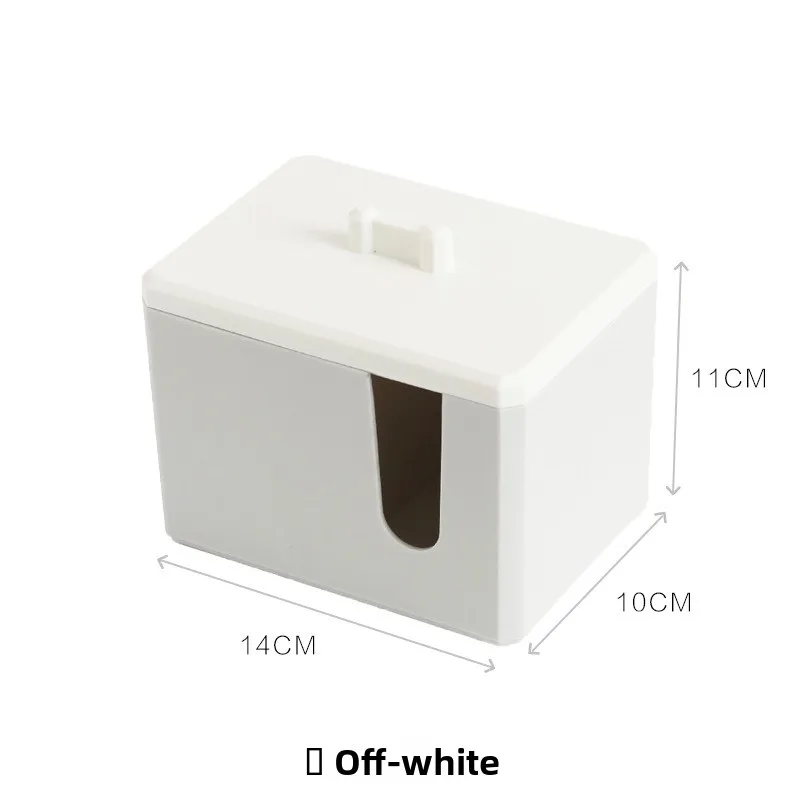 صندوق تخزين مكتبي مزيل المكياج من القطن المنظم على الطراز الياباني للحمام وغرفة النوم صندوق مناديل صغير