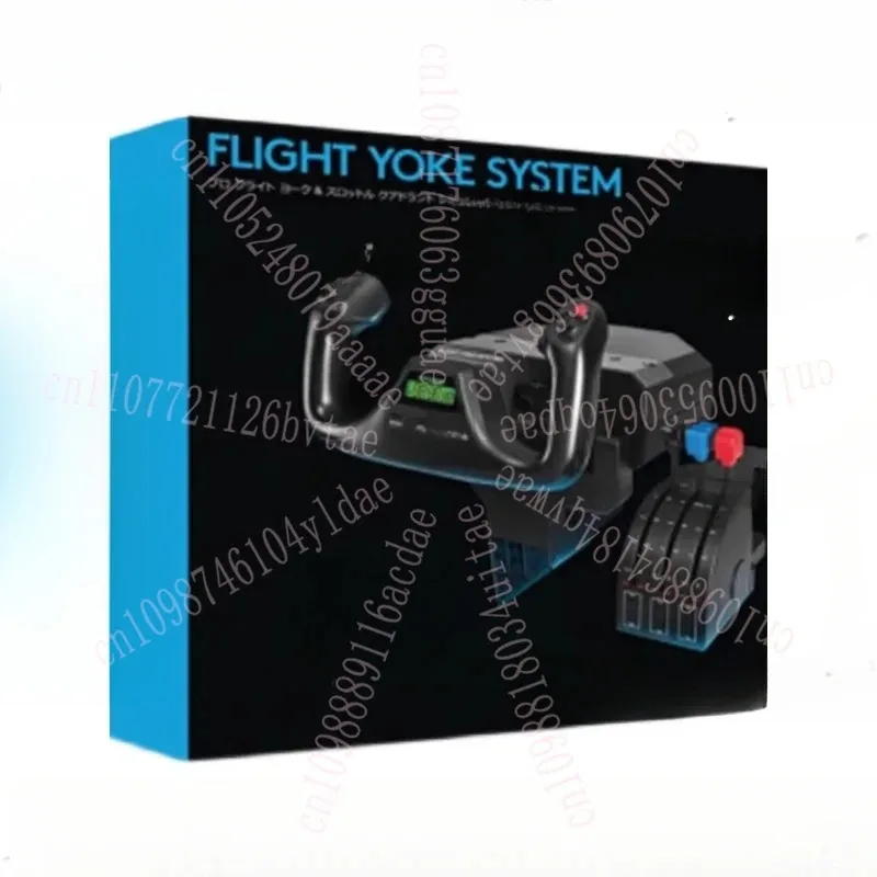 Z44- عصا التحكم في الطيران المدنية Microsoft Simulation YOKE عصا التحكم في الطيران محاكاة الخانق الطيران الطرفية X-طائرة #4