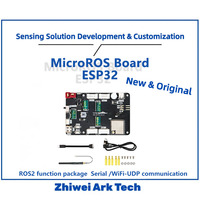 Yahboom MicroROS Control Board for RPi 5: ESP32S3 & 6-Axis IMU, Motor Driver/Encoder, ROS2 IoT Robotics Kit
