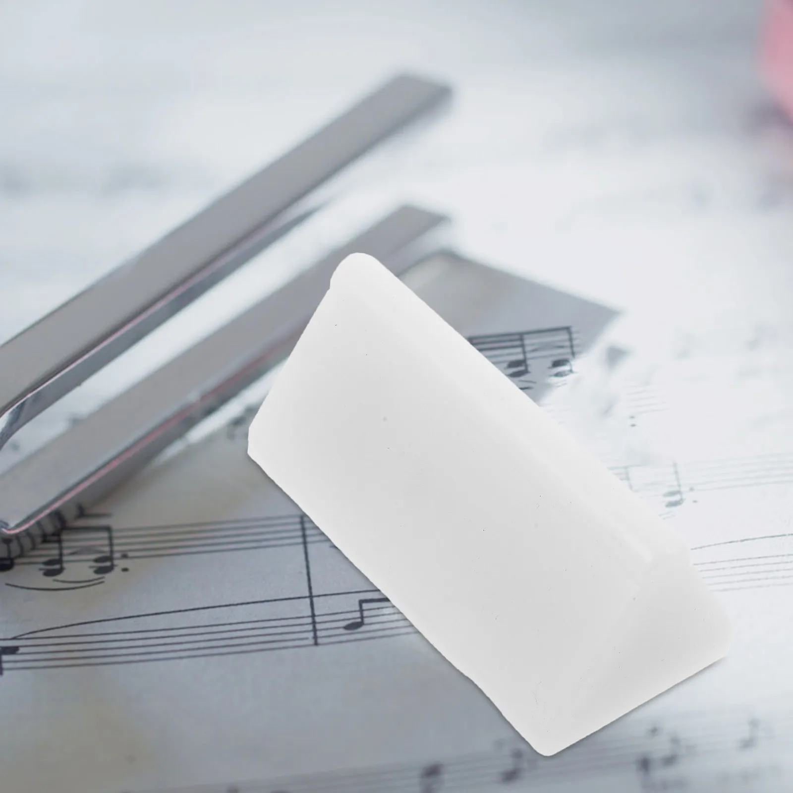 1Set Silicone Tuning Fork Activator Block for Precise Frequency Enhancement Long Sustain Clear Tone Low Noise Sound Therapy
