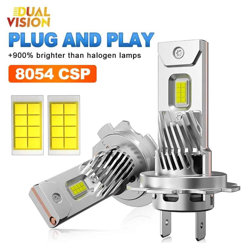 

30000LM H7 LED Bulbs Canbus Headlight 3580 CSP Wireless Tube 300W CSP for Car Headlamp Auto Diode Lamp For Audi VW BMW Golf 6/7