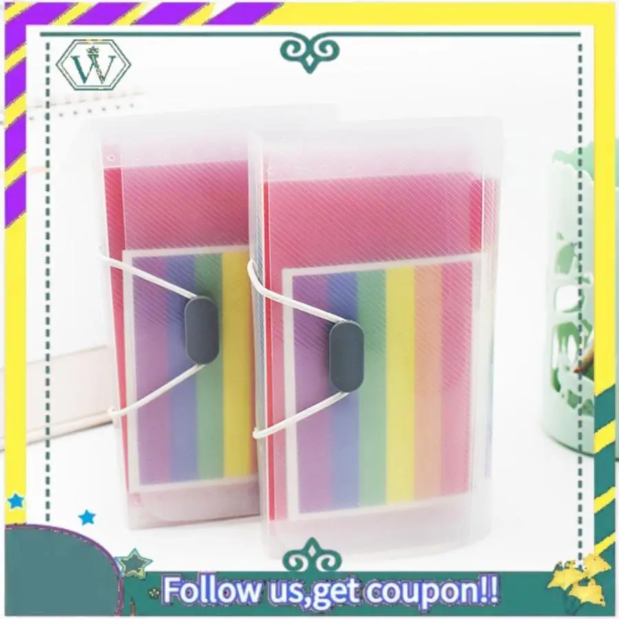 

НОВАЯ новая офисная расширяющаяся папка для файлов формата А6, кошелек, сумка для органов, 13-слойная радужная подвесная веревка, продукты для хранения документов