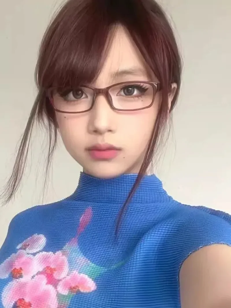 Y2K Small Oval-Square Fashion Glasses — product information 16