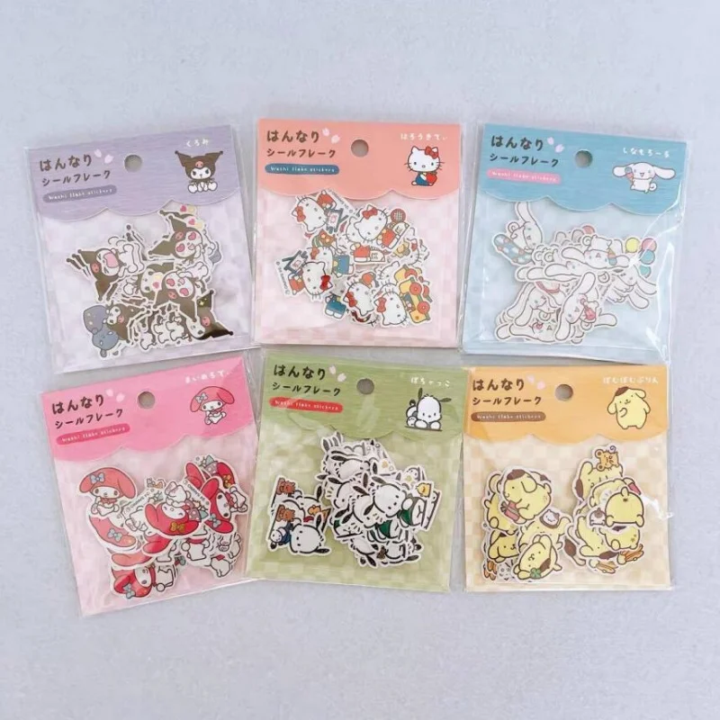 36-pack-lotサンリオクロミメロディシナモロールキティステッカーかわいいスクラップブックdiy日記装飾シールシールアルバムスティックラベル
