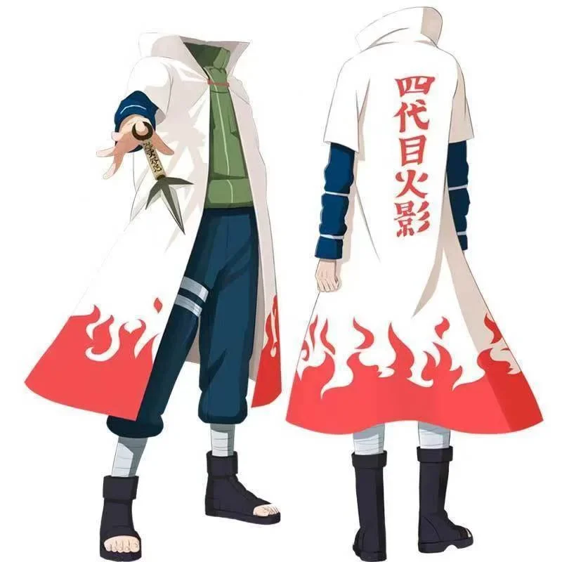 جديد 2025 زي نينجا هوكاجي التأثيري Uchiha Itachi Akira منظمة الجيل الرابع عباءة QEQ12