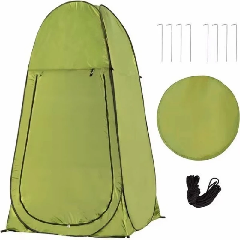 Portable shower tent 7ft instant pop-up single room outdoor camping tent suitable for beach fishing