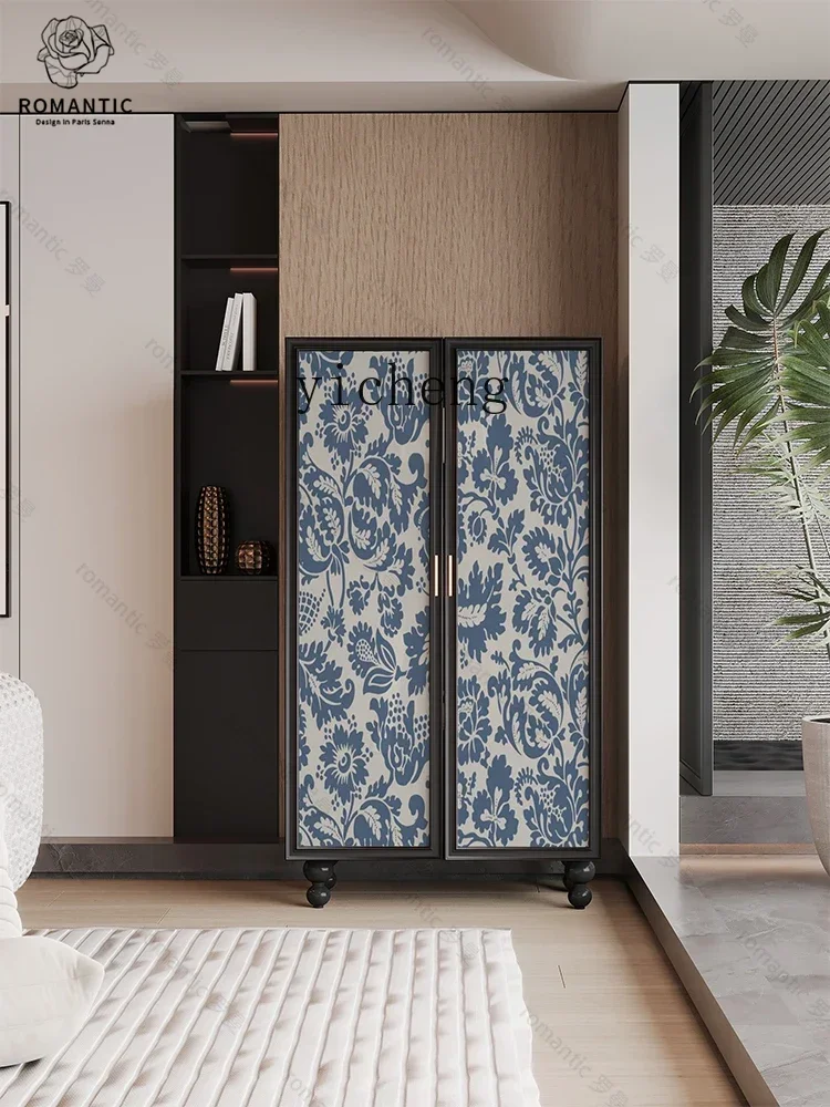 b191 Clothes Storage Cabinet Household Bedroom Solid Wood Wardrobe Wardrobe Double-Door Installation-Free Locker