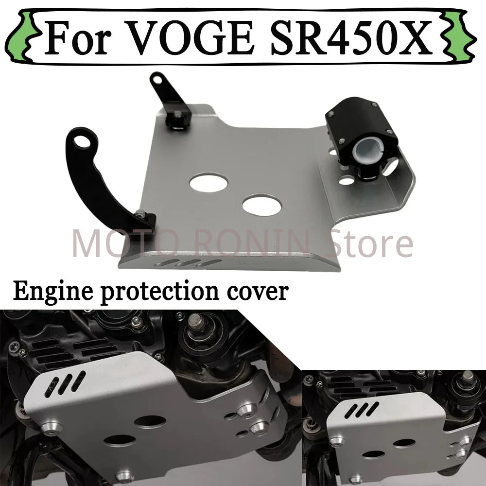 Aluminum Sump Guard Customized Engine Case Cover Bash Plates Outback under Body Protection New For VOGE SR450X VOGE SR450X
