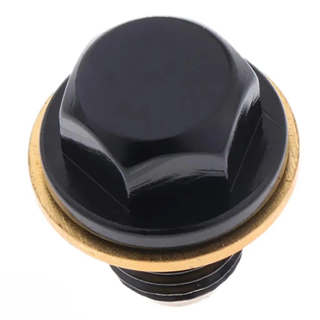 Engine Sump Magnetic Oil Drain Plug Aluminum Screw Nut for Car M12 X 1.5 Threaded