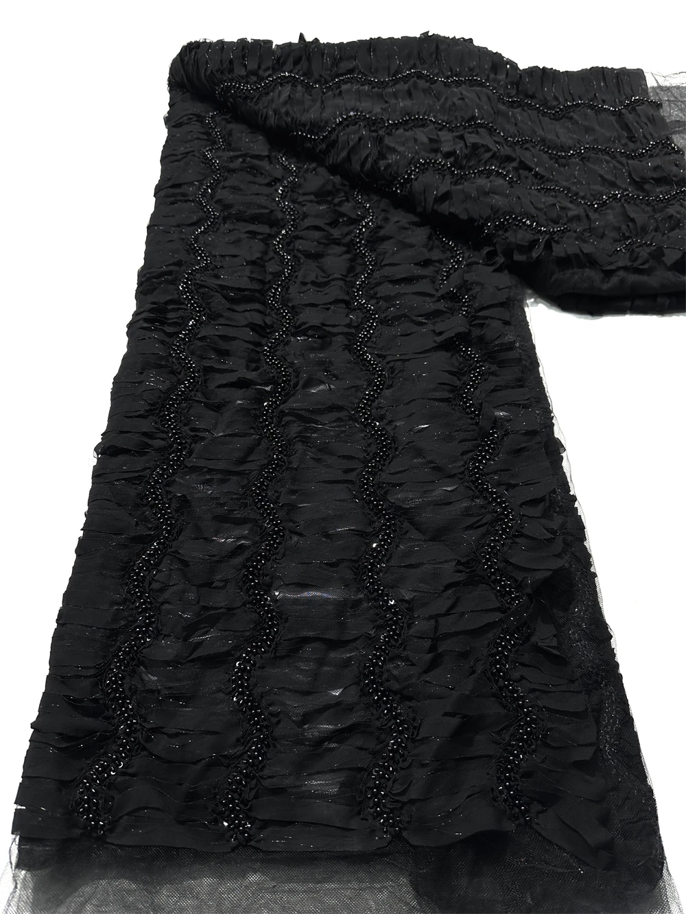 

Французский тюль, сетчатая кружевная ткань, свадебные платья, нигерийская кружевная вышитая ткань с блестками, высокое качество для женщин, 5 ярдов