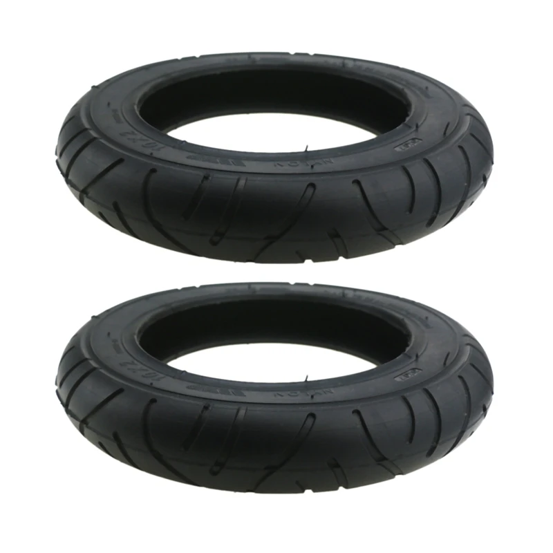 2X For Xiaomi Mijia M365 10 Inch Electric Scooter Tire 10 X 2 Inflatable Solid Tire Wanda Tire