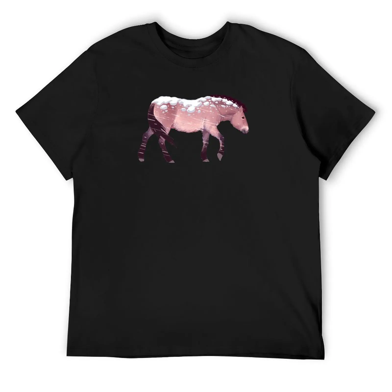 

Przewalski's Horse T-Shirt blanks Short sleeve tee graphics fruit of the loom mens t shirts