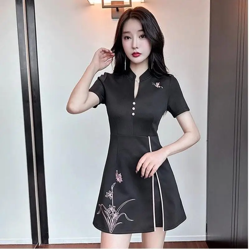 Woman Work Clothes Suit Hotel Waiter Beauty Salon Spa Massage Nail Cafe Sexy Foot Bath Sauna Technician Overall Skirt Uniform