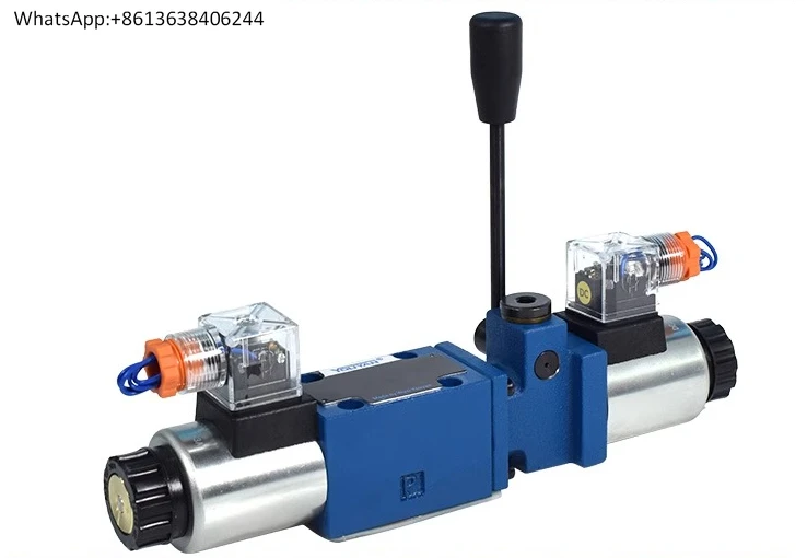 

Three-position four-way 4WEMM10 manual, electric integrated emergency, solenoid manual valve 4WEMM6E hydraulic reversing valve