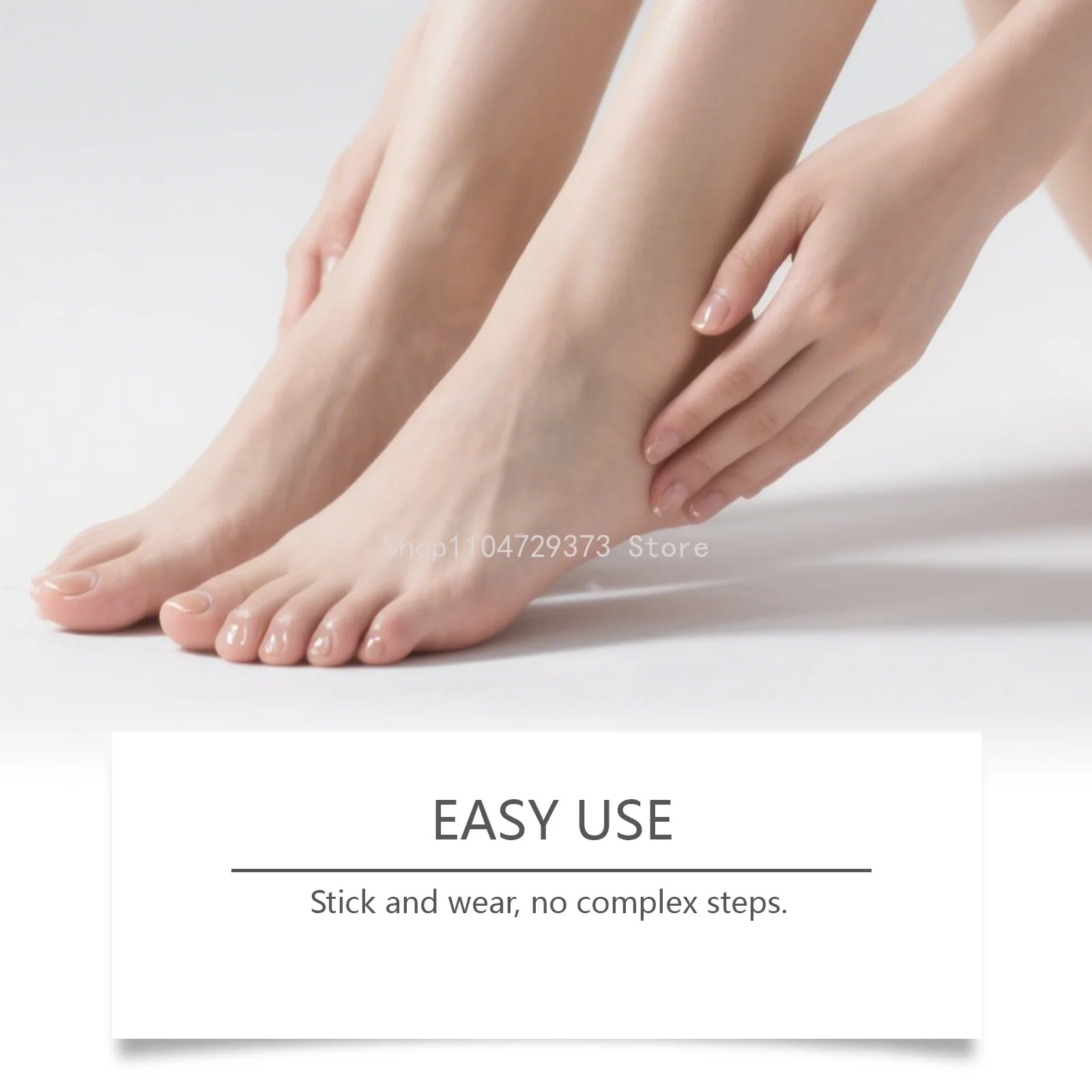 21 Uds. Parches lisos para el cuidado de los dedos de la superficie del clavo, parches hidratantes suaves para el cuidado de los pies, parches adhesivos nutritivos para el cuidado de las uñas, herramienta para el cuidado de los pies