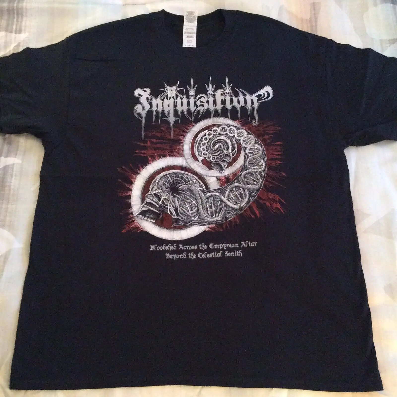 INQUISITION Bloodshed Across Shirt XL,Azarath, The Chasm, Urgehal, Urfaust, Absu